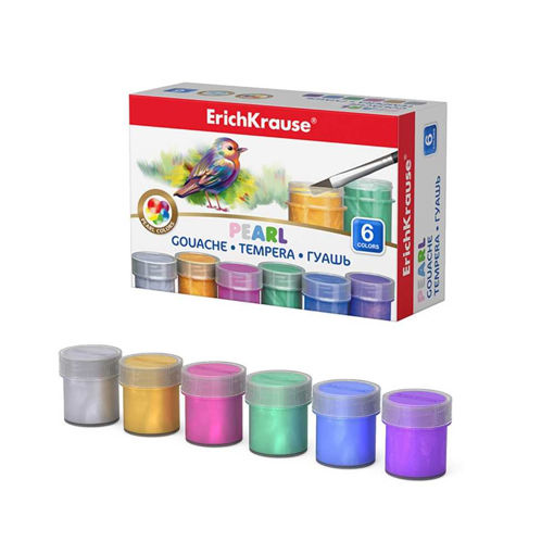 Picture of EK POSTER PAINT 6 PEARL COLOURS 20ML